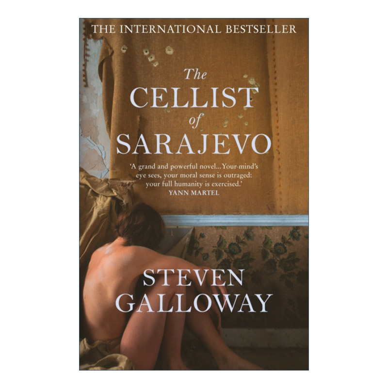 英文原版小说 The Cellist of Sarajevo 萨拉热窝的大提琴手 斯蒂文·高勒威 英文版 进口英语原版书籍