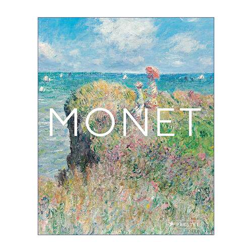 英文原版 Monet The Bigger Picture 莫奈作品集精装 60幅作品 6幅大型折页画作 精美刷边 英文版 进口英语原版书籍
