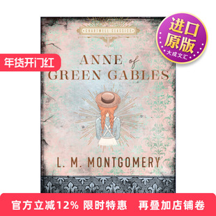 英文原版 Anne of Green Gables 绿山墙的安妮 查特威尔经典系列 精装 英文版 进口英语原版书籍