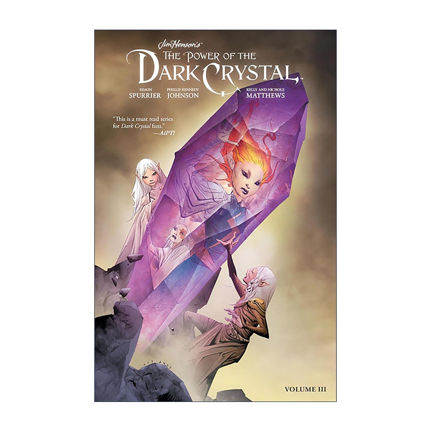 英文原版 Jim Henson's The Power of the Dark Crystal Vol.3 黑暗水晶的魔力 卷三 同名奇幻电影漫画 美国木偶大师吉姆·汉森