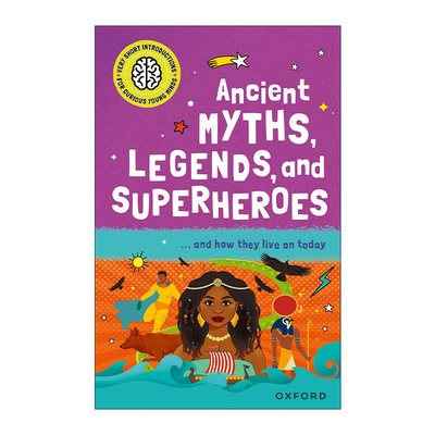 英文原版 Very Short Introductions for Curious Young Minds Ancient Myths Legends and Superheroes 古代神话 传说和超级英雄