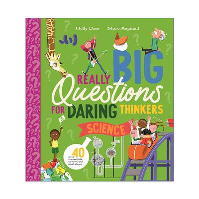 英文原版 Really Big Questions for Daring Thinkers Science 给大胆思考者的大问题之科学 精装 英文版 进口英语原版书籍