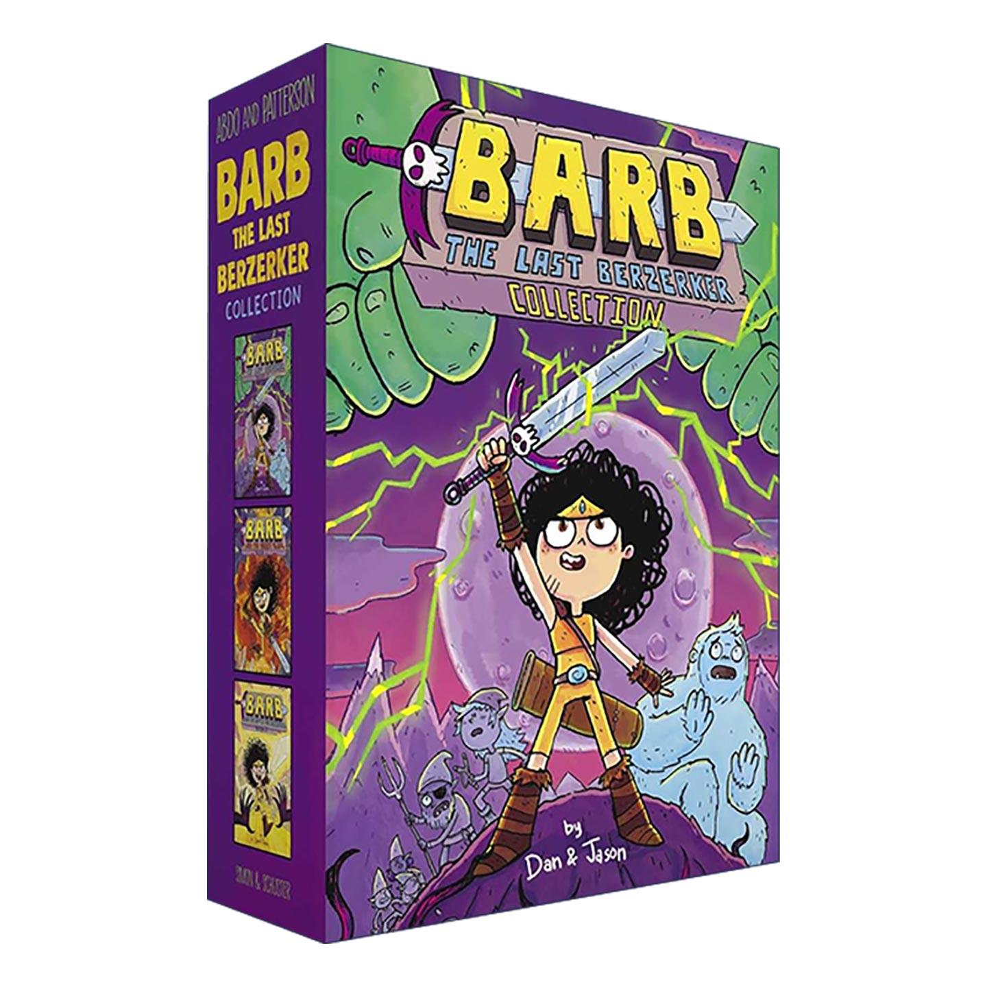 英文原版 Barb the Last Berzerker Collection 狂暴战士芭卜3册盒装 精装 英文版 进口英语原版书籍
