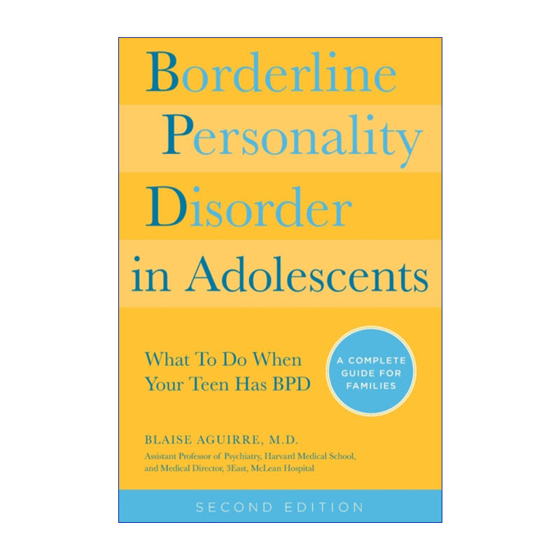 英文原版 Borderline Personality Disorder in Adolescents 青少年边缘型人格障碍 英文版 进口英语原版书籍