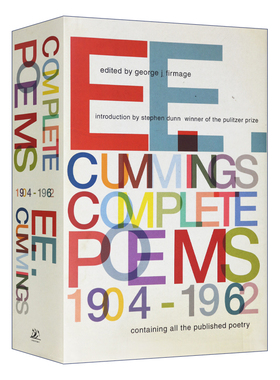 英文原版 E E Cummings Complete Poems 1904-1962 卡明斯诗歌1904-1962全集 精装 英文版 进口英语原版书籍