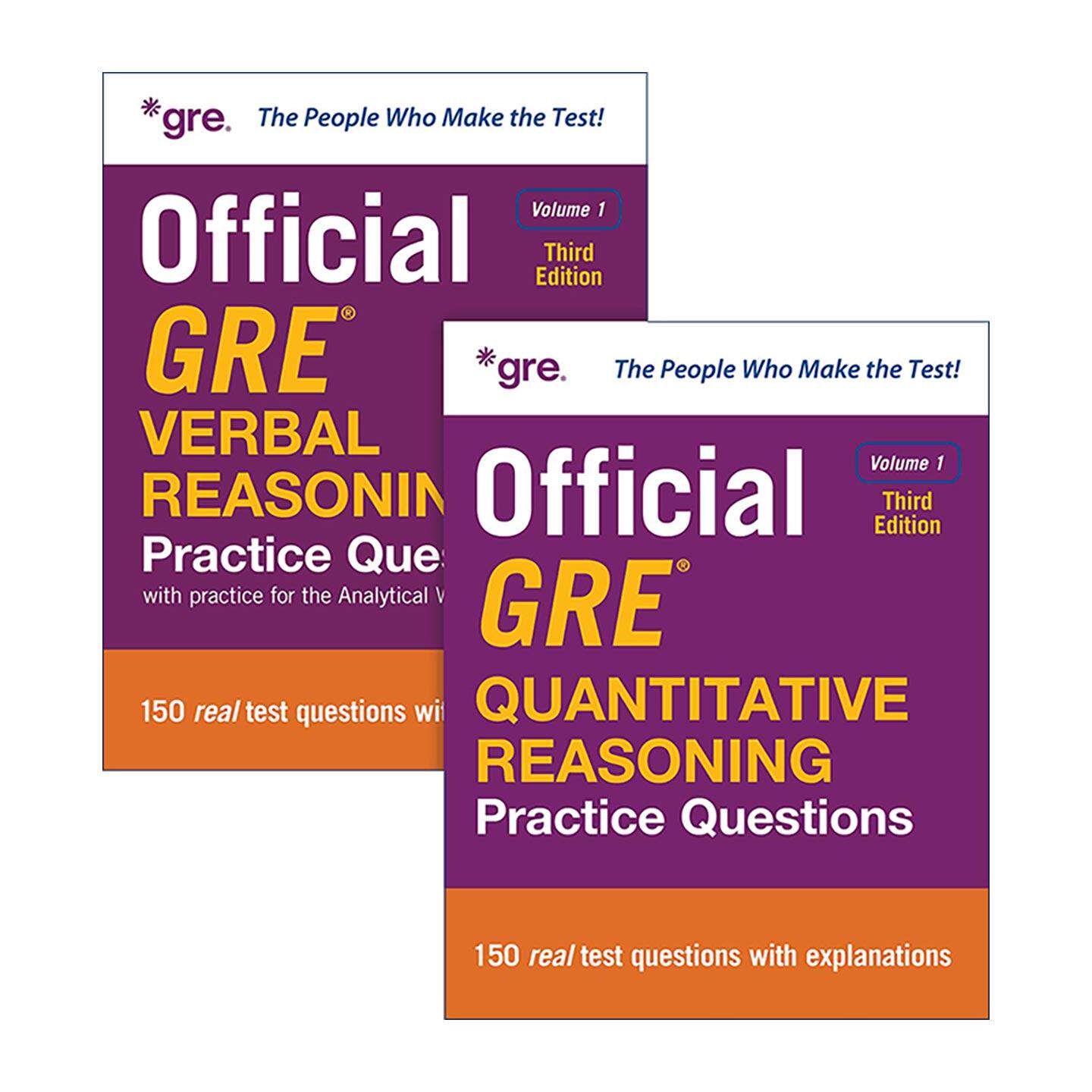 英文原版 Official GRE Value Combo 美国研究生入学考试练习2册盒装 第3版 英文版 进口英语原版书籍