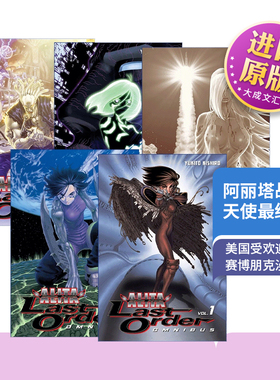 英文原版 Battle Angel Alita Last Order Omnibus 阿丽塔 战斗天使 最终命令 精选集5册 日本同名动漫漫画 Yukito Kishiro 英文版
