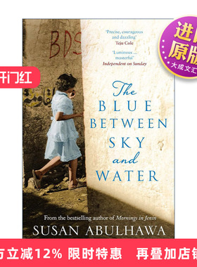 英文原版 The Blue Between Sky and Water 蓝天与水之间的蓝色 大卫的伤疤同作者 苏珊·阿布哈瓦 巴勒斯坦裔作家 中东文学