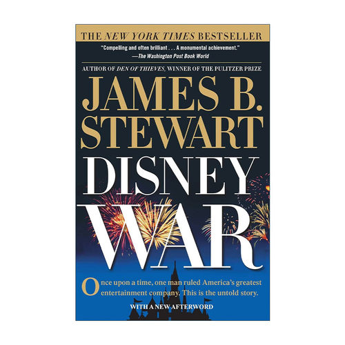 英文原版 DisneyWar 迪斯尼战争 利策新闻奖得主James Stewart 英文版 进口英语原版书籍