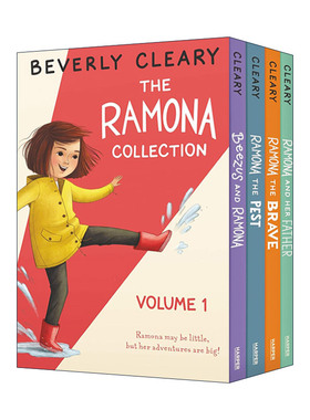 英文原版 The Ramona 4-Book Collection Volume 1 雷梦拉系列合集套装1-4册 英文版 进口英语原版书籍