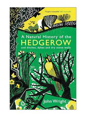 英文原版 A Natural History of the Hedgerow 树篱 沟渠 堤坝和干石墙的博物志 约翰?莱特 英文版 进口英语原版书籍