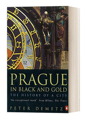 英文原版 Prague in Black and Gold 布拉格 黑色与金色之城 布拉格的千年历史 英文版 进口英语原版书籍