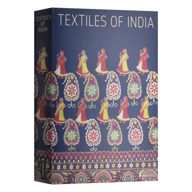英文原版 Textiles of India 印度纺织品 精装 英文版 进口英语原版书籍
