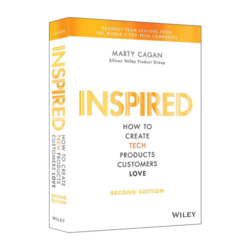 英文原版 Inspired 启示录 打造用户喜爱的产品 精装 硅谷产品教父Marty Cagan 英文版 进口英语原版书籍