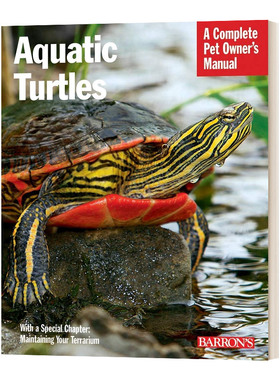英文原版 Aquatic Turtles  Complete Pet Owner's Manuals 水龟宠物主人完全手册 英文版 进口英语原版书籍
