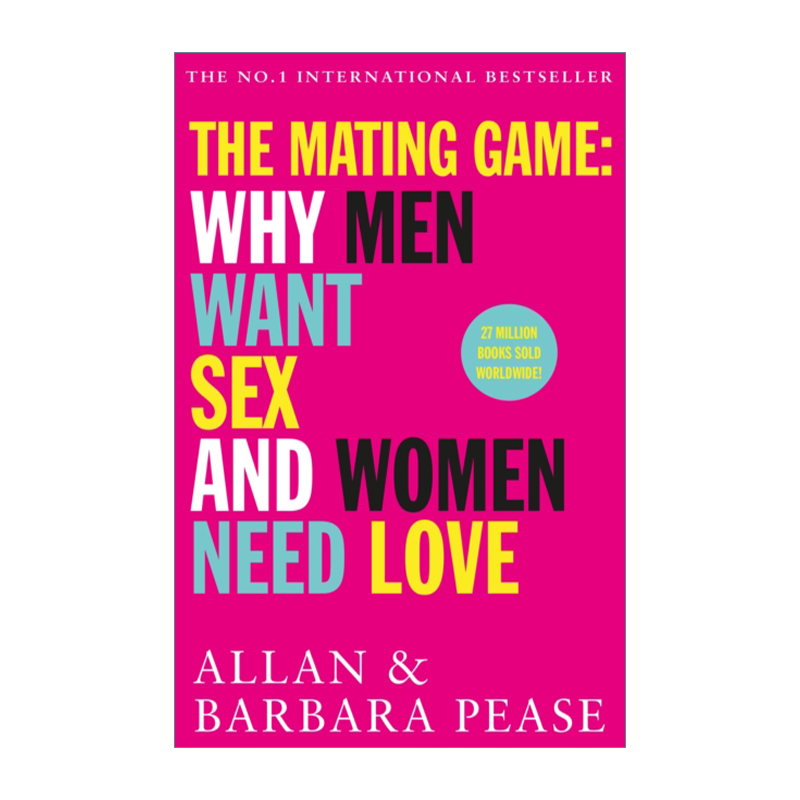 英文原版 The Mating Game约会游戏 Pease Allan Pease Barbara英文版进口英语原版书籍