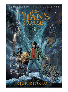 英文原版 Percy Jackson and the Olympians The Titan's Curse The Graphic Novel 波西杰克逊与奥林匹斯图像小说3 进口英语书籍