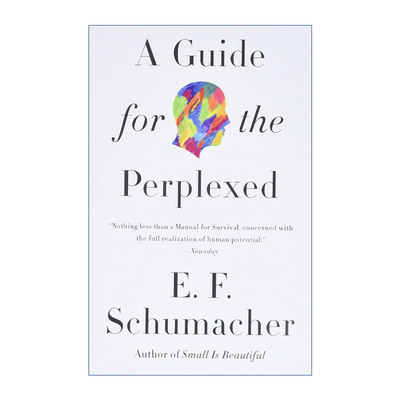 英文原版 A Guide for the Perplexed 解惑  心智模式决定你的一生 E·F·舒马赫 英文版 进口英语原版书籍
