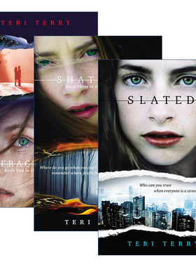 英文原版 Fractured Slated 盖石板瓦系列3册 青少年小说 Teri Terry 英文版 进口英语原版书籍