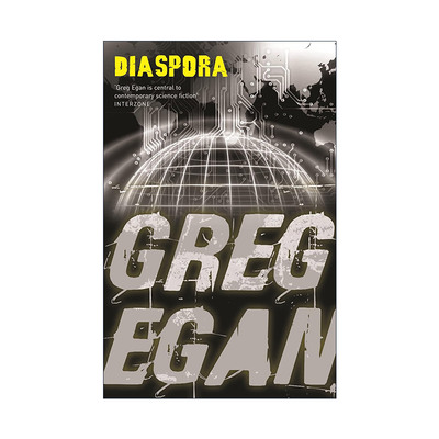 英文原版 Diaspora 海外侨民 科幻小说 格雷格·伊根 Greg Egan 英文版 进口英语原版书籍
