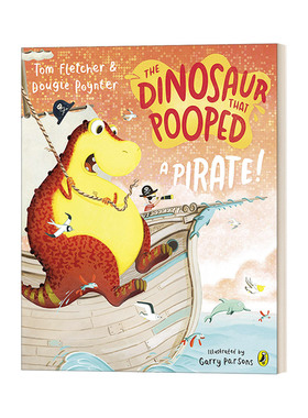 英文原版 The Dinosaur that Pooped a Pirate 拉屎的恐龙系列 海盗宝藏 英文版 进口英语原版书籍