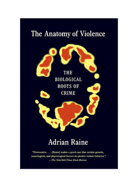 英文原版 The Anatomy of Violence 暴力解剖 犯罪的生物学根源 Adrian Raine 英文版 进口英语原版书籍