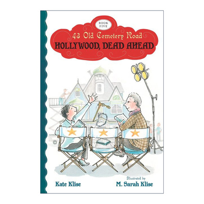 英文原版 Hollywood Dead Ahead 旧公墓路43号5 搞笑鬼故事 儿童漫画 英文版 进口英语原版书籍