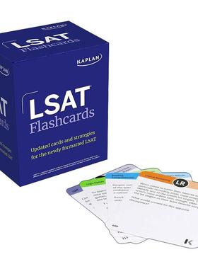 英文原版 LSAT Prep Flashcards 美国法学院入学考试 400张逻辑技能闪卡 英文版 进口英语原版书籍
