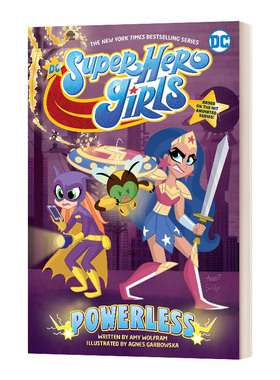 英文原版 DC Super Hero Girls: Powerless DC超级英雄美少女 直流电源 DC漫画 英文版 进口英语原版书籍儿童图书
