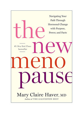 英文原版 The New Menopause 新的更年期 女性健康护理指南 精装 Mary Claire Haver 英文版 进口英语原版书籍