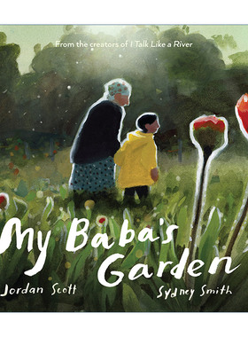 外婆的菜园 英文原版 My Baba's Garden 儿童精装绘本 乔丹·斯科特 等爸爸回家插画师西德尼·史密斯 英文版 进口英语原版书籍