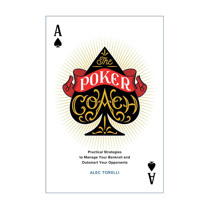 英文原版 The Poker Coach 扑克教练 Alec Torelli 英文版 进口英语原版书籍