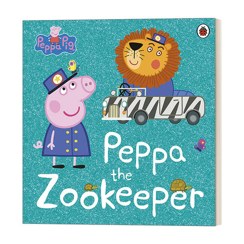 英文原版 Peppa Pig Peppa The Zookeeper 小猪佩奇当动物园管理员的一天 儿童绘本 英文版 进口英语原版书籍