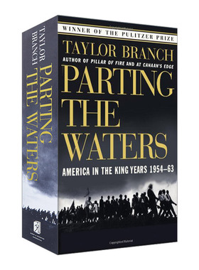 英文原版 Parting the Waters  分水岭 美国民权运动的奋起与挣扎 普利策奖得主作品 泰勒布兰奇 英文版 进口英语原版书籍