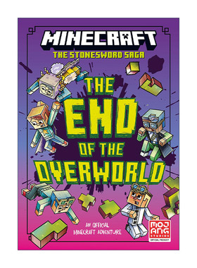 英文原版 Minecraft the End of the Overworld! Stonesword Saga #6 我的世界 石剑传奇系列小说6 英文版 进口英语原版书籍