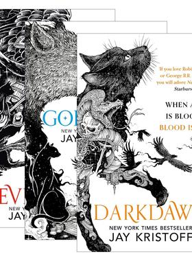 英文原版 Nevernight 杰伊·克里斯多夫 黑夜三部曲3册 畅销青少年奇幻小说 英文版 进口英语原版书籍