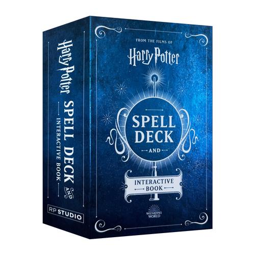 英文原版 Harry Potter Spell Deck and Interactive Book of Magic 哈利波特 咒语和互动书 英文版 进口英语原版书籍