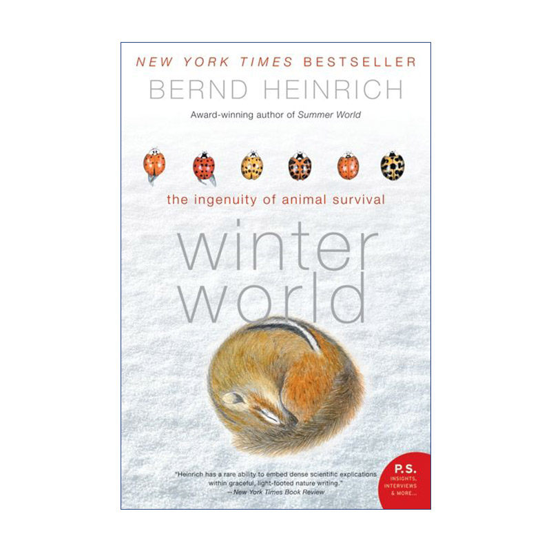英文原版 Winter World 冬日的世界  动物的生存智慧 佛蒙特大学生物系教授 Bernd Heinrich 英文版 进口英语原版书籍图片