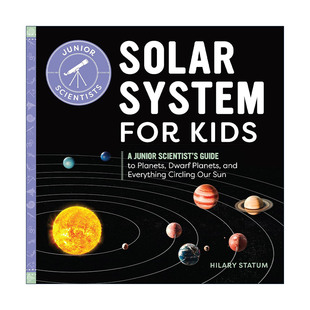 for 英文版 太阳系指南 Solar System 初级科学家系列 Junior Kids 儿童天文学科普百科 英文原版 Scientists 行星 给孩子们