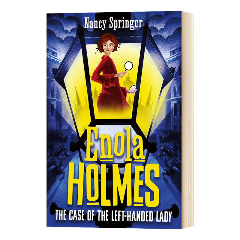 英文原版 Enola Holmes 2: The Case of the Left-Handed Lady 福尔摩斯小姐2 英版 英文版儿童图书