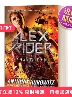 英文原版 Snakehead 蛇头 少年007系列7 Alex Rider Book 7 英文版 进口英语原版书籍