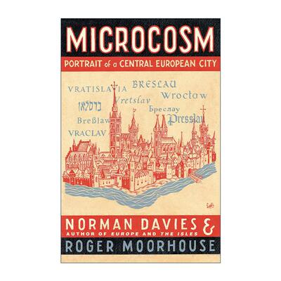 英文原版 Microcosm 中欧城市肖像 诺曼·戴维斯 英文版 进口英语原版书籍