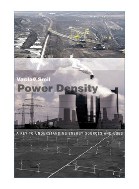 英文原版 Power Density The MIT Press 功率密度 理解能源来源和使用的关键 Vaclav Smil 英文版 进口英语原版书籍