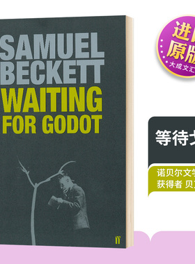 Waiting for Godot 英文原版小说 等待戈多 贝克特 Samuel Beckett 世界经典名著 英文版进口原版英语书籍