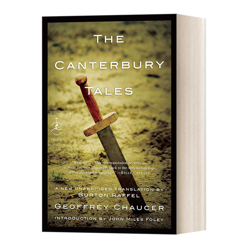 英文原版 the canterbury tales 坎特伯雷故事集 兰登书屋现代图书馆