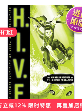 英文原版 H.I.V.E. 高等邪恶学院1 动作冒险小说 英文版 进口英语原版书籍
