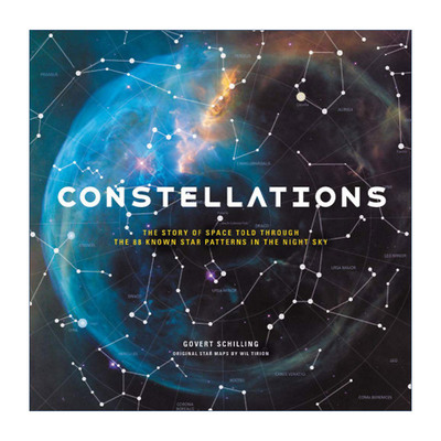 英文原版 Constellations 图解星座 88颗星图讲述太空故事 精装天文学科普 英文版 进口英语原版书籍