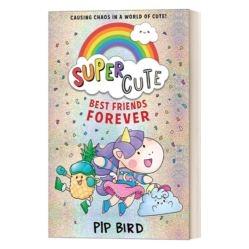 英文原版 super cute – best friends forever 超可爱的动物们系列