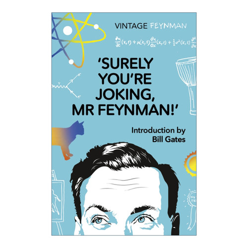 英文原版 Surely You're Joking Mr Feynman 别闹了费曼先生 科学顽童的故事 新版 比尔盖茨作序 英文版 进口英语原版书籍