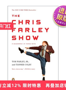 英文原版 The Chris Farley Show 克里斯·法利自传 黑绵羊 喜剧演员 Tom Farley 英文版 进口英语原版书籍